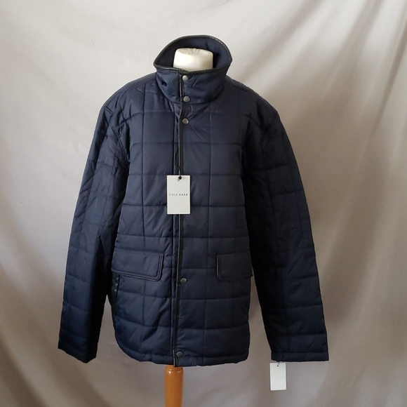NEW Men's Cole Haan  Insulated Box Quilt Jacket - Picture 1 of 8